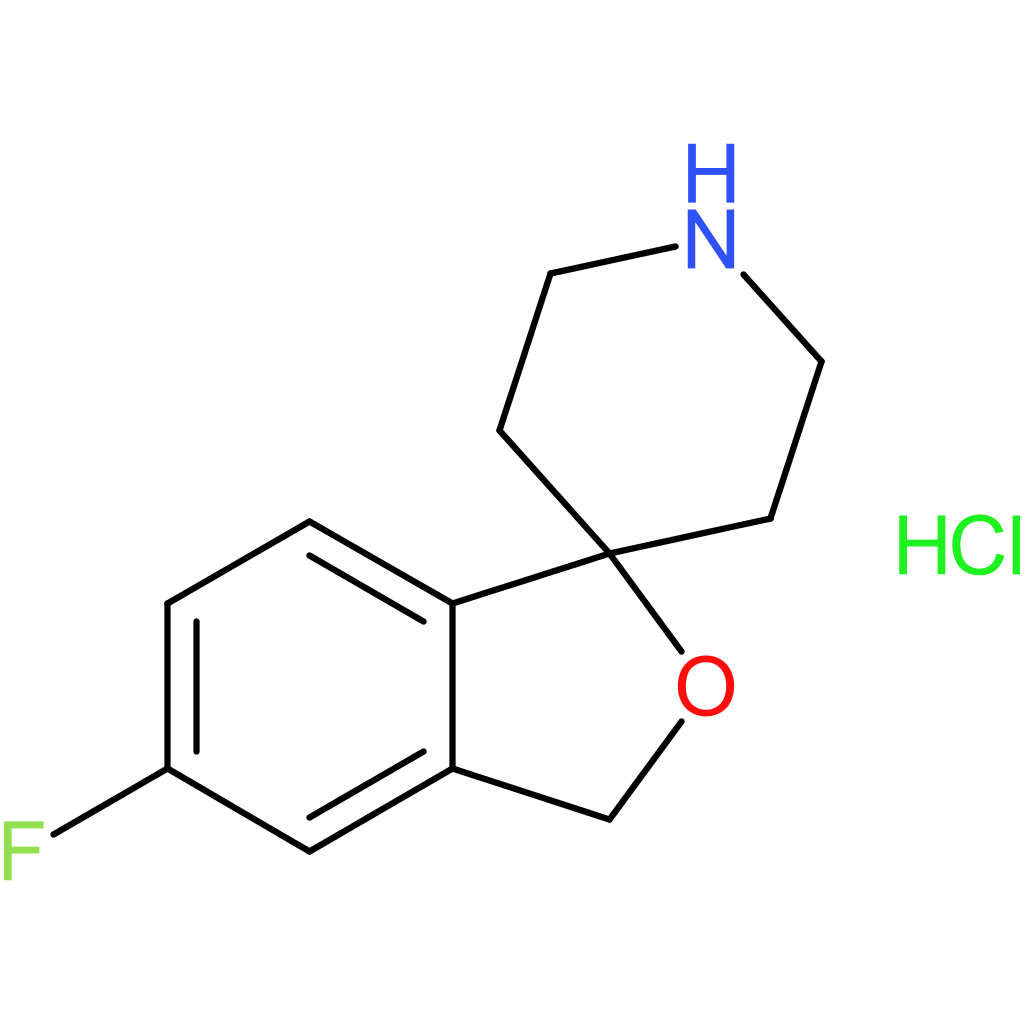 5-Fluoro-3H-spiro[2-benzofuran-1,4′-piperidine] hydrochloride