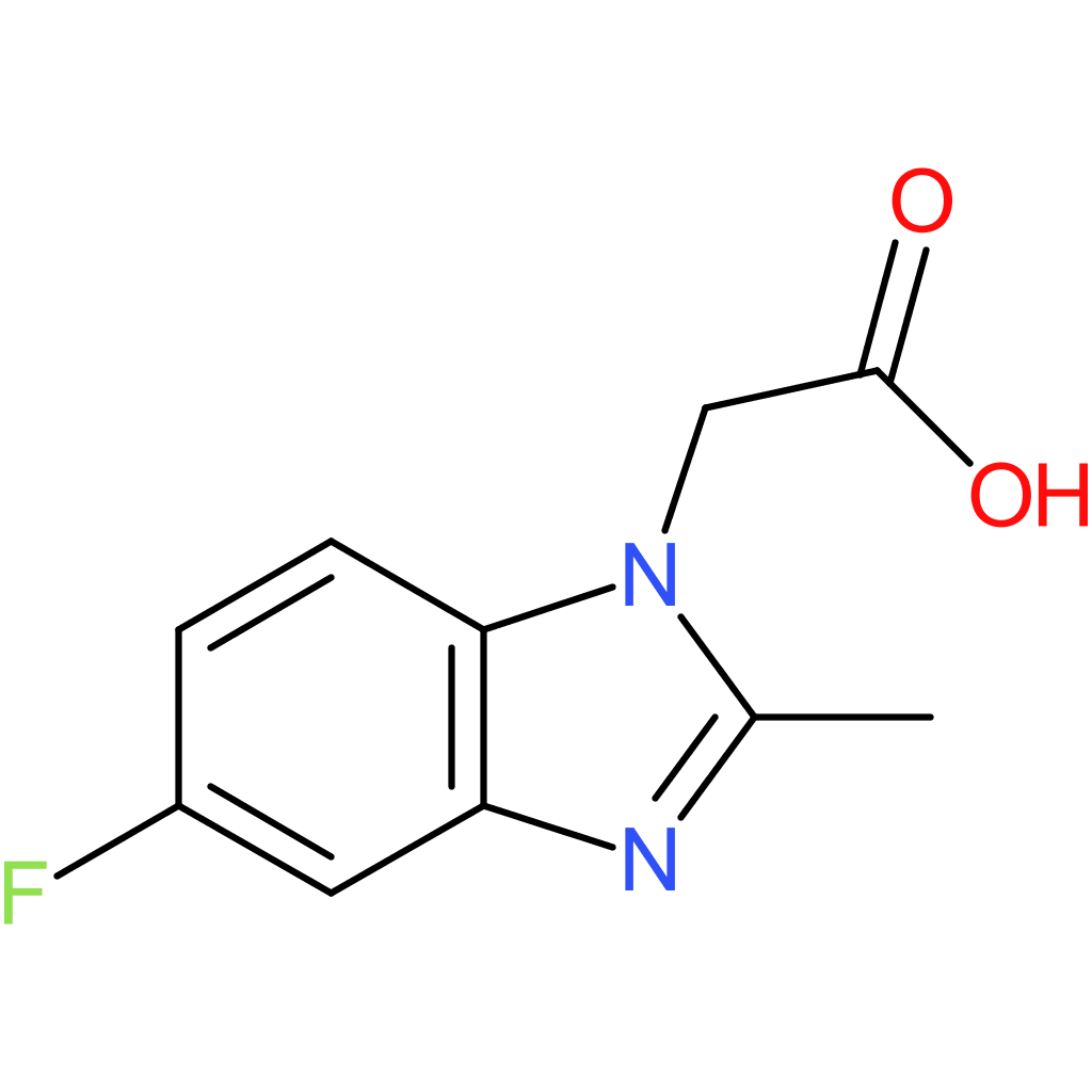 2-{5-Fluoro-2-methyl-1H-benzo[d]imidazol-1-yl}acetic acid