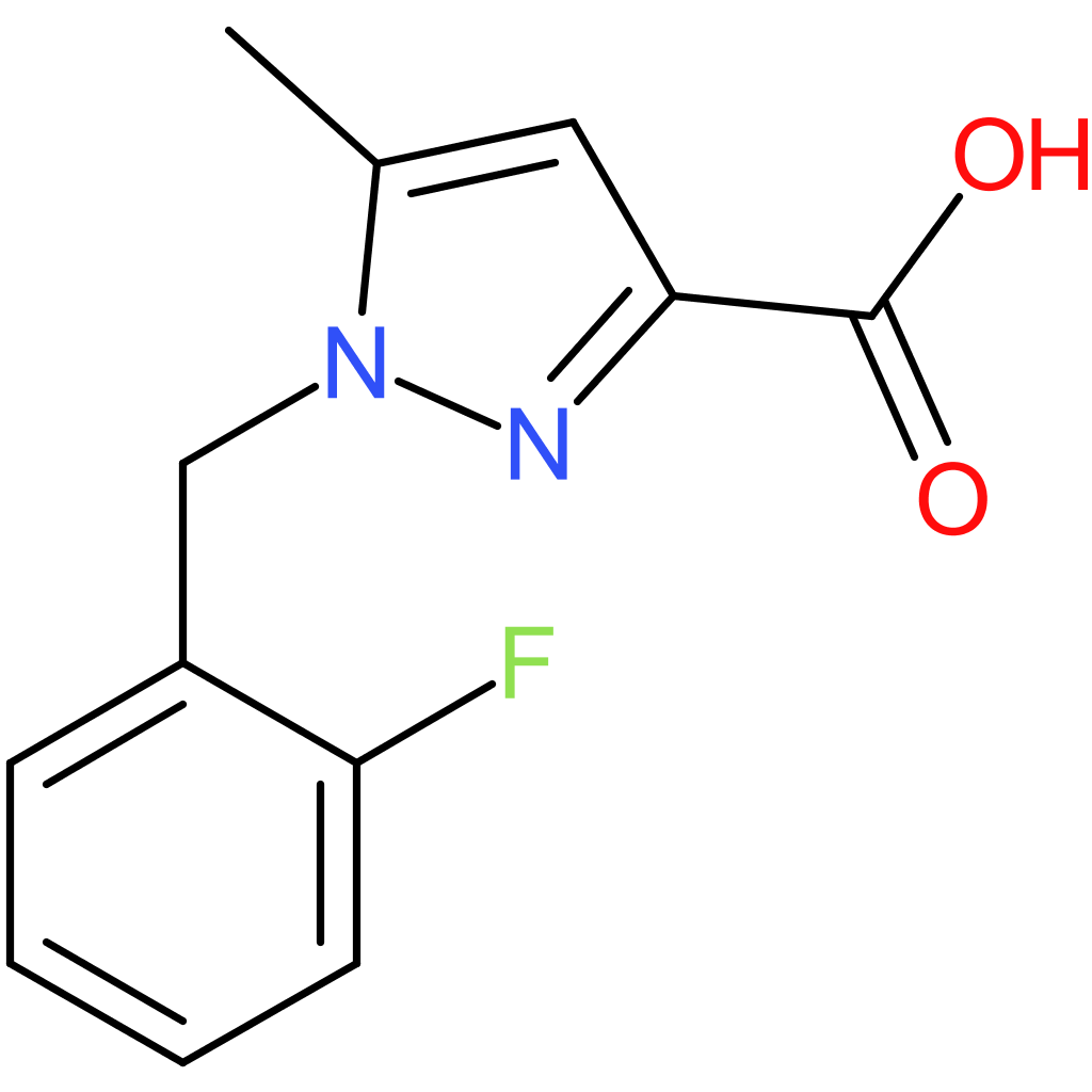 1-(2-Fluorobenzyl)-5-methyl-1H-pyrazole-3-carboxylic acid