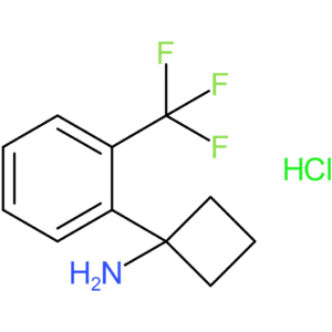 1-[2-(Trifluoromethyl)phenyl]cyclobutanamine hydrochloride