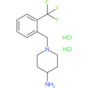 1-[2-(Trifluoromethyl)benzyl]piperidin-4-amine dihydrochloride