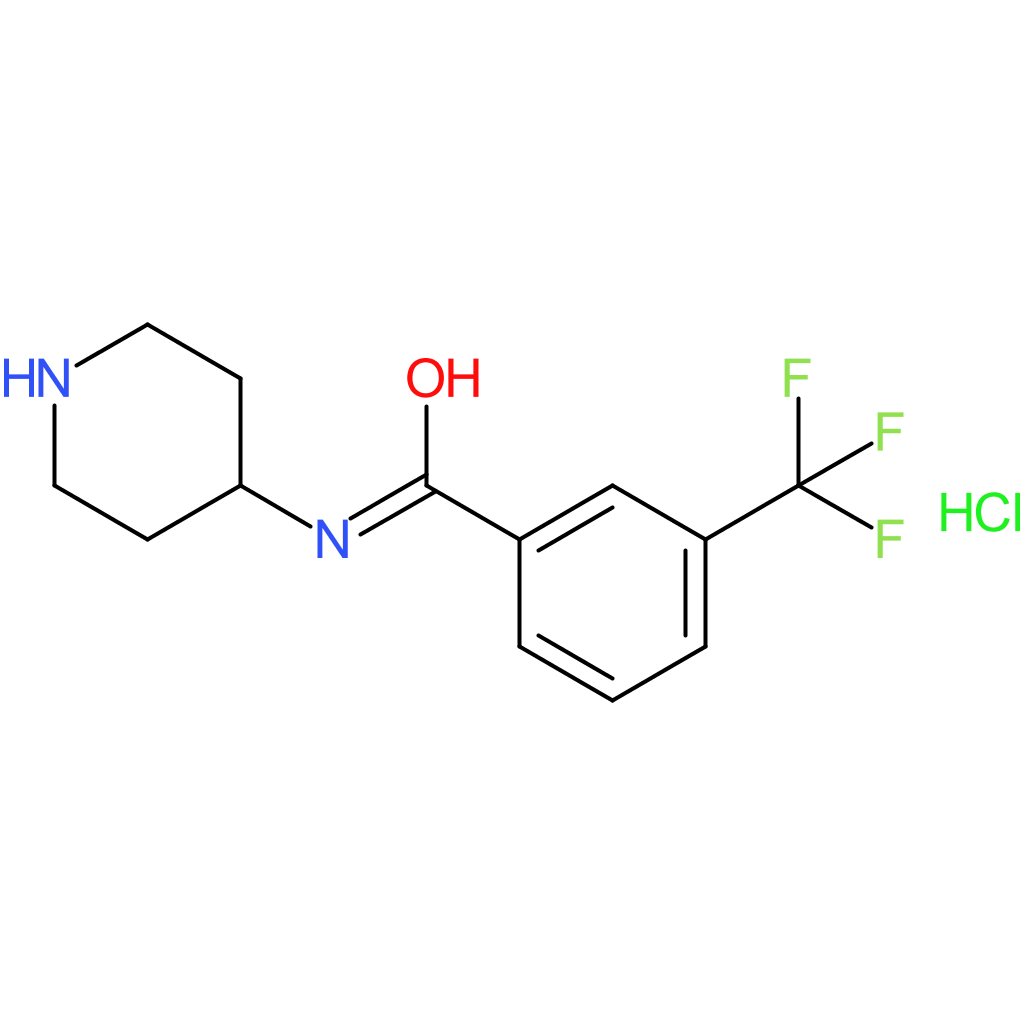 N-(Piperidin-4-yl)-3-(trifluoromethyl)benzamide hydrochloride