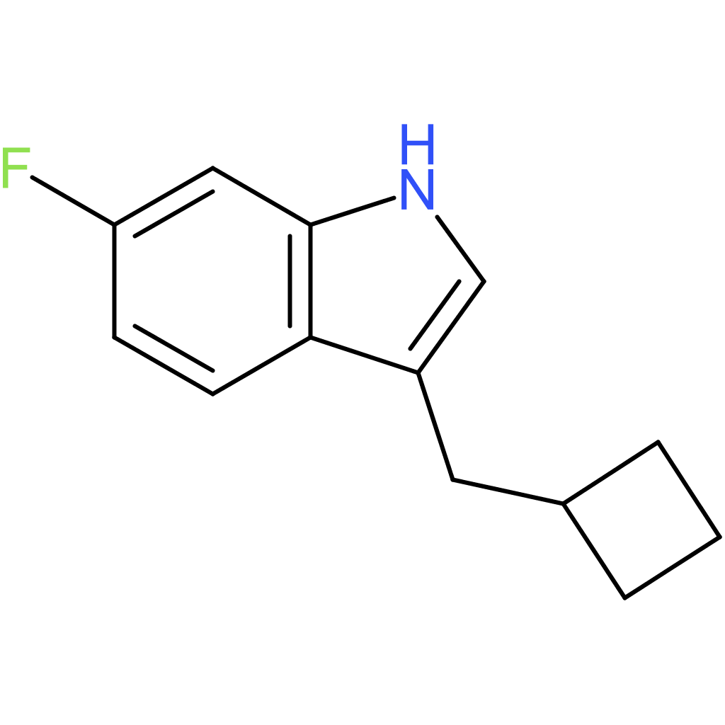 3-(Cyclobutylmethyl)-6-fluoro-1H-indole