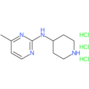 4-Methyl-N-(piperidin-4-yl)pyrimidin-2-amine trihydrochloride