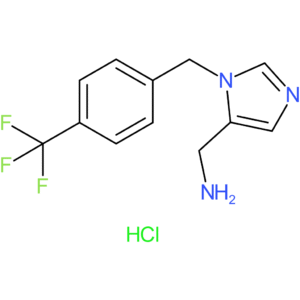 {1-[4-(Trifluoromethyl)benzyl]-1H-imidazol-5-yl}methanamine hydrochloride