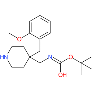 tert-Butyl [4-(2-methoxybenzyl)piperidin-4-yl]methylcarbamate