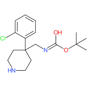 tert-Butyl [4-(2-chlorophenyl)piperidin-4-yl]methylcarbamate