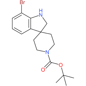 tert-Butyl 7-bromo-1,2-dihydrospiro[indole-3,4′-piperidine]-1′-carboxylate