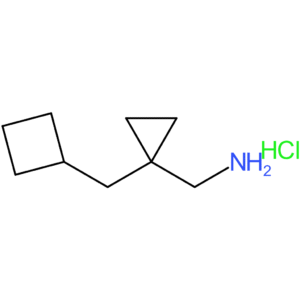 [1-(Cyclobutylmethyl)cyclopropyl]methanamine hydrochloride
