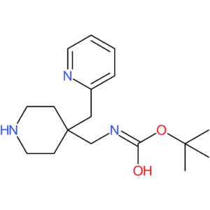 tert-Butyl {[4-(pyridin-2-ylmethyl)piperidin-4-yl]methyl}carbamate
