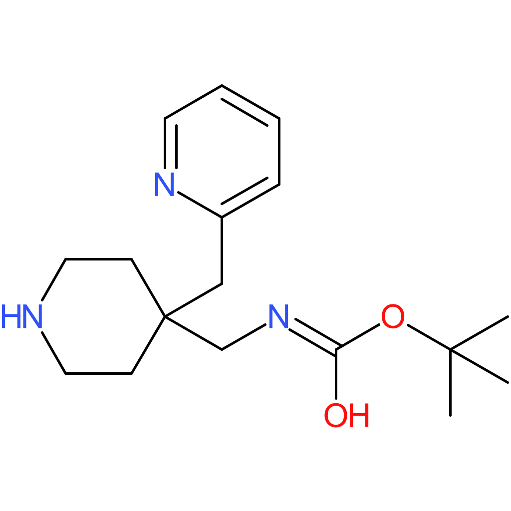 tert-Butyl {[4-(pyridin-2-ylmethyl)piperidin-4-yl]methyl}carbamate