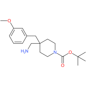 tert-Butyl 4-(aminomethyl)-4-(3-methoxybenzyl)piperidine-1-carboxylate