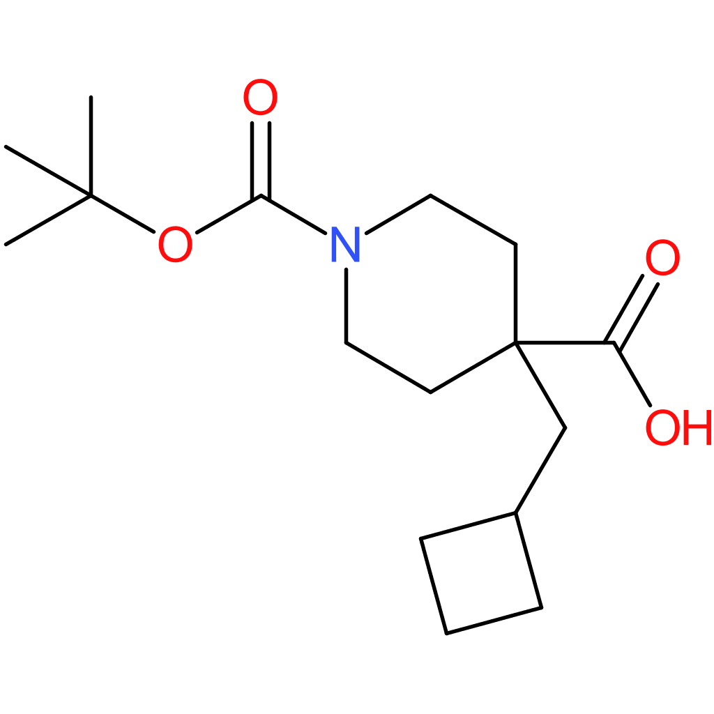 1-(tert-Butoxycarbonyl)-4-(cyclobutylmethyl)piperidine-4-carboxylic acid