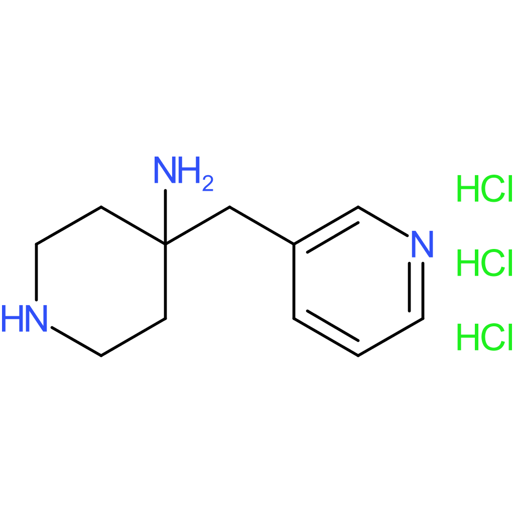 4-(Pyridin-3-ylmethyl)piperidin-4-amine trihydrochloride