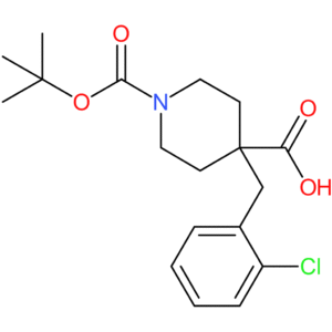 1-(tert-Butoxycarbonyl)-4-(2-chlorobenzyl)piperidine-4-carboxylic acid