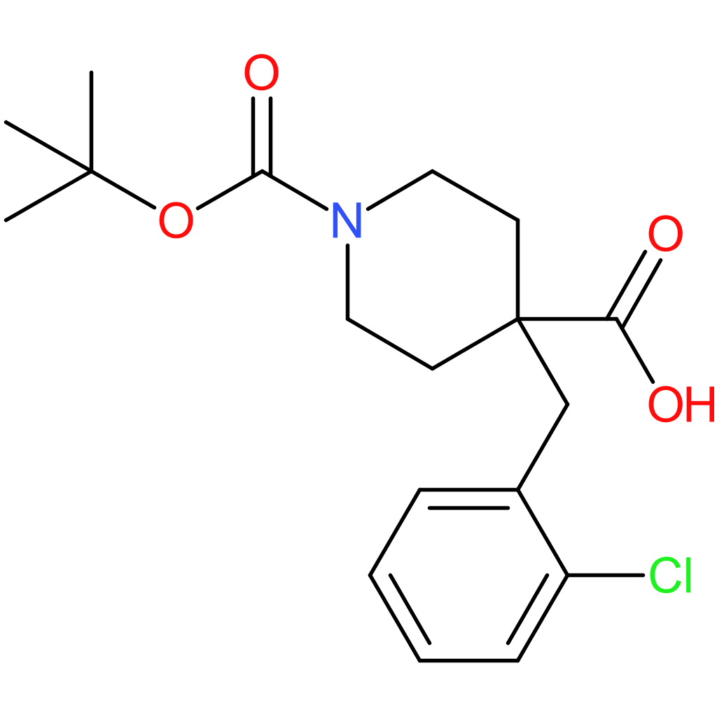 1-(tert-Butoxycarbonyl)-4-(2-chlorobenzyl)piperidine-4-carboxylic acid