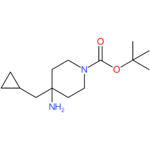 tert-Butyl 4-amino-4-(cyclopropylmethyl)piperidine-1-carboxylate