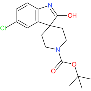 tert-Butyl 5-chloro-2-oxo-1,2-dihydrospiro[indole-3,4′-piperidine]-1′-carboxylate
