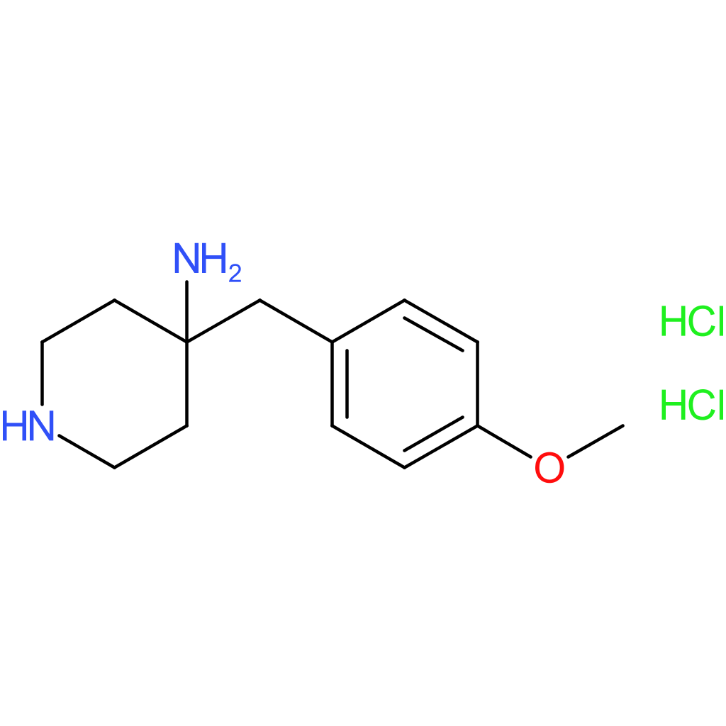 4-(4-Methoxybenzyl)piperidin-4-amine dihydrochloride