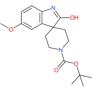 tert-Butyl 5-methoxy-2-oxo-1,2-dihydrospiro[indole-3,4′-piperidine]-1′-carboxylate