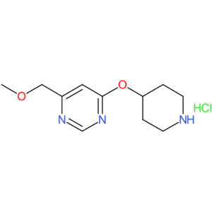 4-(Methoxymethyl)-6-(piperidin-4-yloxy)pyrimidine hydrochloride