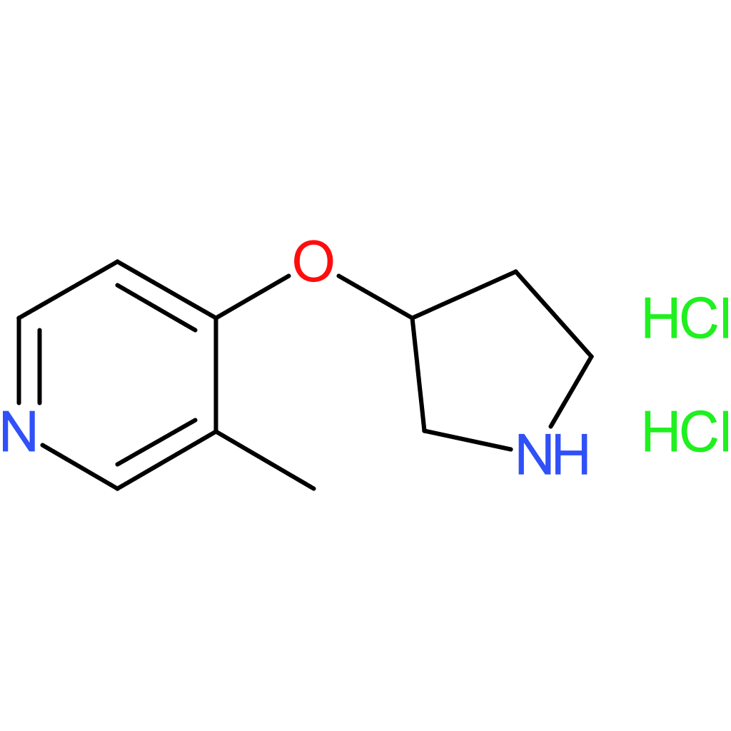3-Methyl-4-(pyrrolidin-3-yloxy)pyridine dihydrochloride