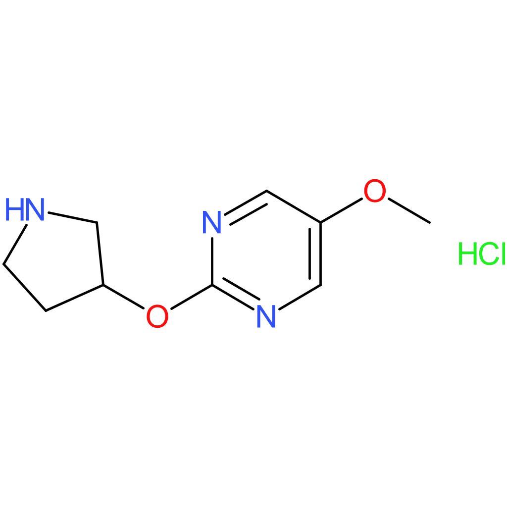5-Methoxy-2-(pyrrolidin-3-yloxy)pyrimidine hydrochloride