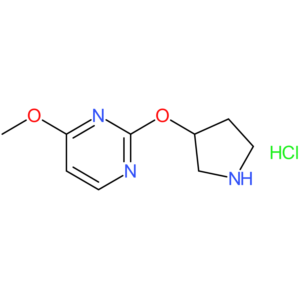 4-Methoxy-2-(pyrrolidin-3-yloxy)pyrimidine hydrochloride