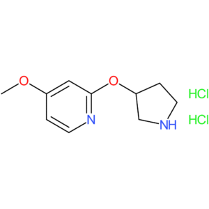 4-Methoxy-2-(pyrrolidin-3-yloxy)pyridine dihydrochloride