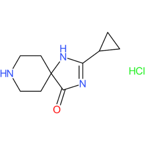 2-Cyclopropyl-1,3,8-triazaspiro[4.5]dec-1-en-4-one hydrochloride