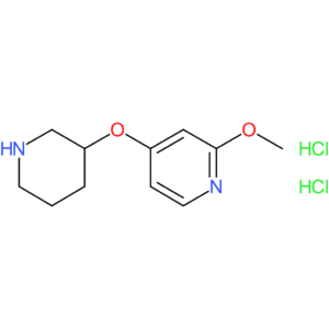 2-Methoxy-4-(piperidin-3-yloxy)pyridine dihydrochloride