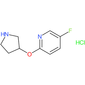 5-Fluoro-2-(pyrrolidin-3-yloxy)pyridine hydrochloride