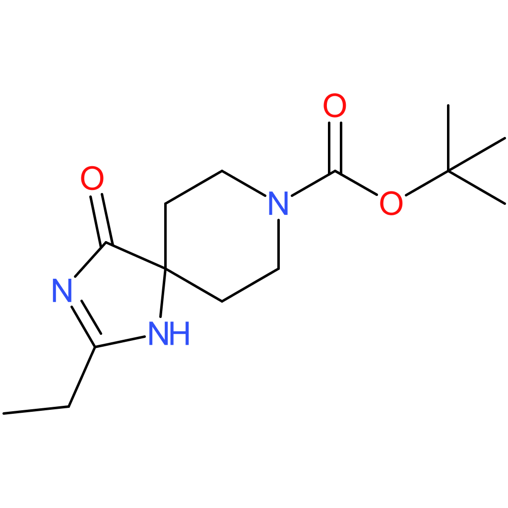 tert-Butyl 2-ethyl-4-oxo-1,3,8-triazaspiro[4.5]dec-1-ene-8-carboxylate