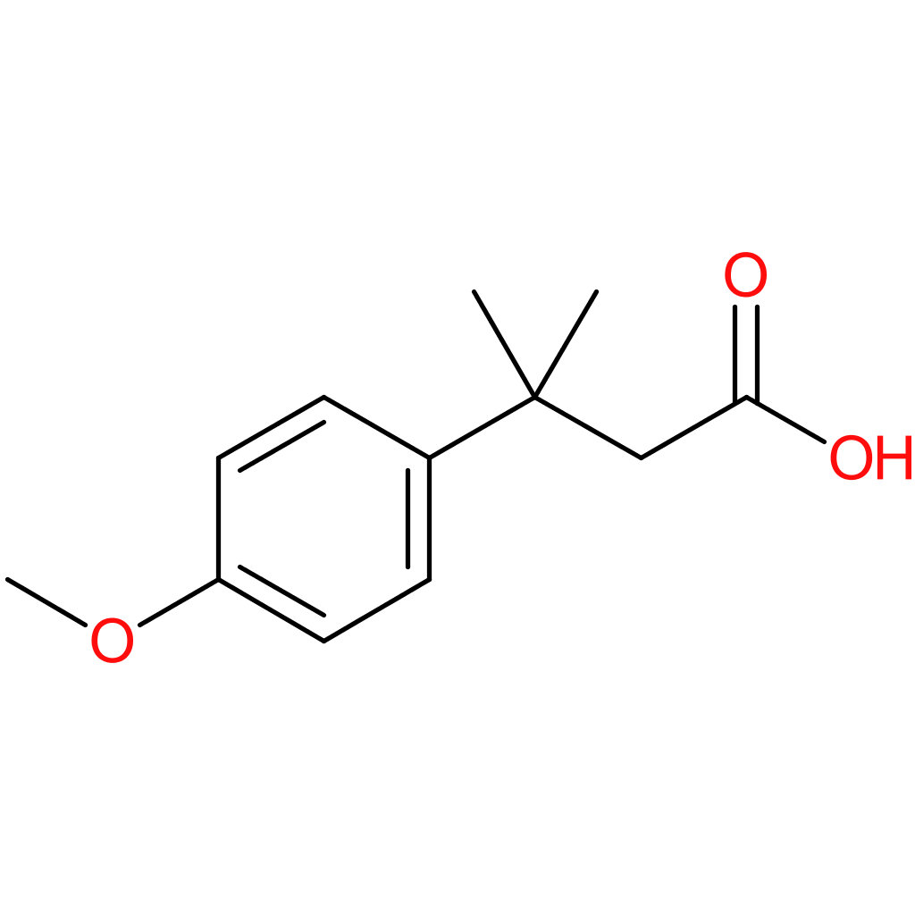 3-(4-Methoxyphenyl)-3-methylbutanoic acid