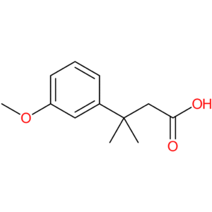 3-(3-Methoxyphenyl)-3-methylbutanoic acid