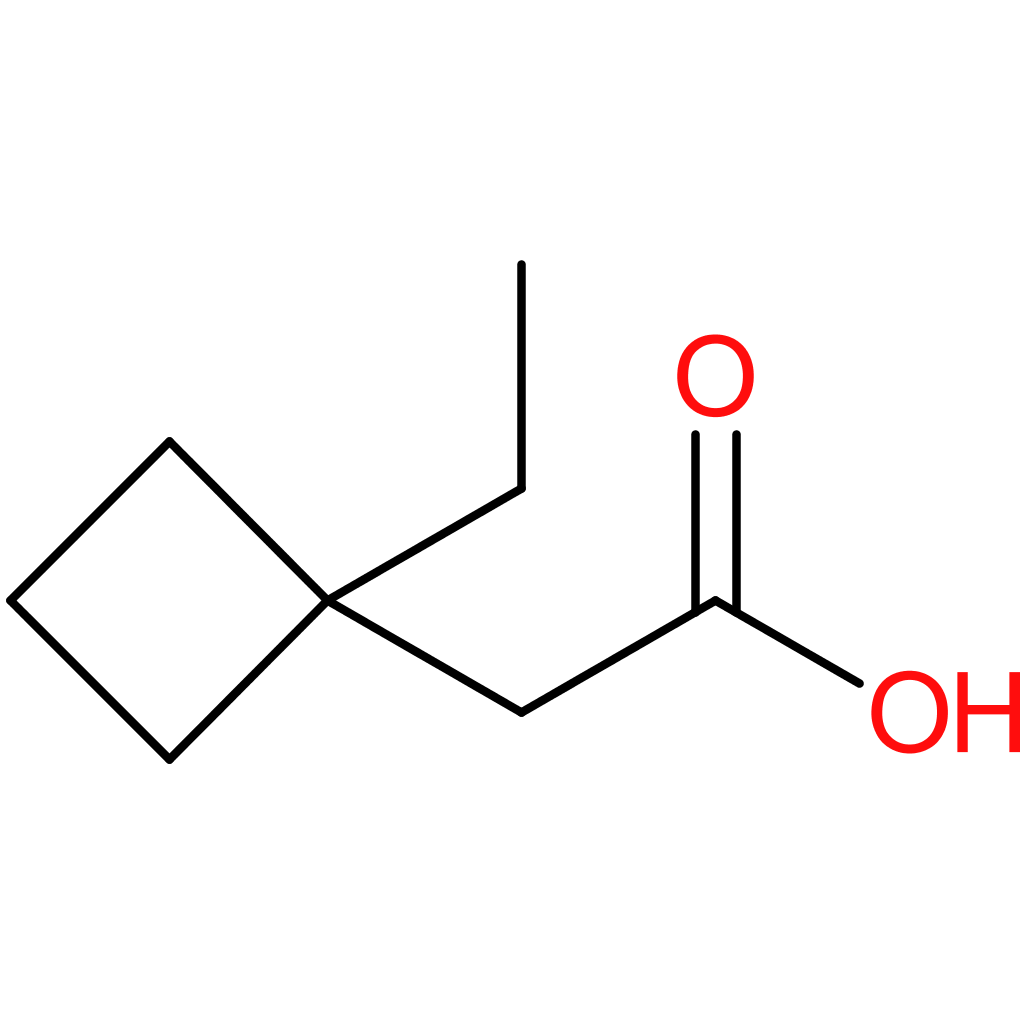 2-(1-Ethylcyclobutyl)acetic acid
