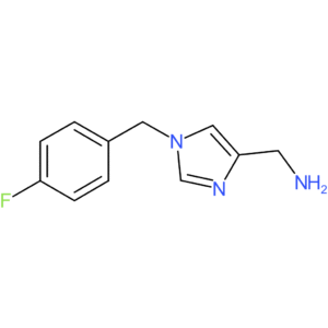 (1-(4-Fluorobenzyl)-1H-imidazol-4-yl)methanamine