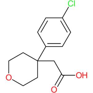 2-(4-(4-Chlorophenyl)-tetrahydro-2H-pyran-4-yl)acetic acid