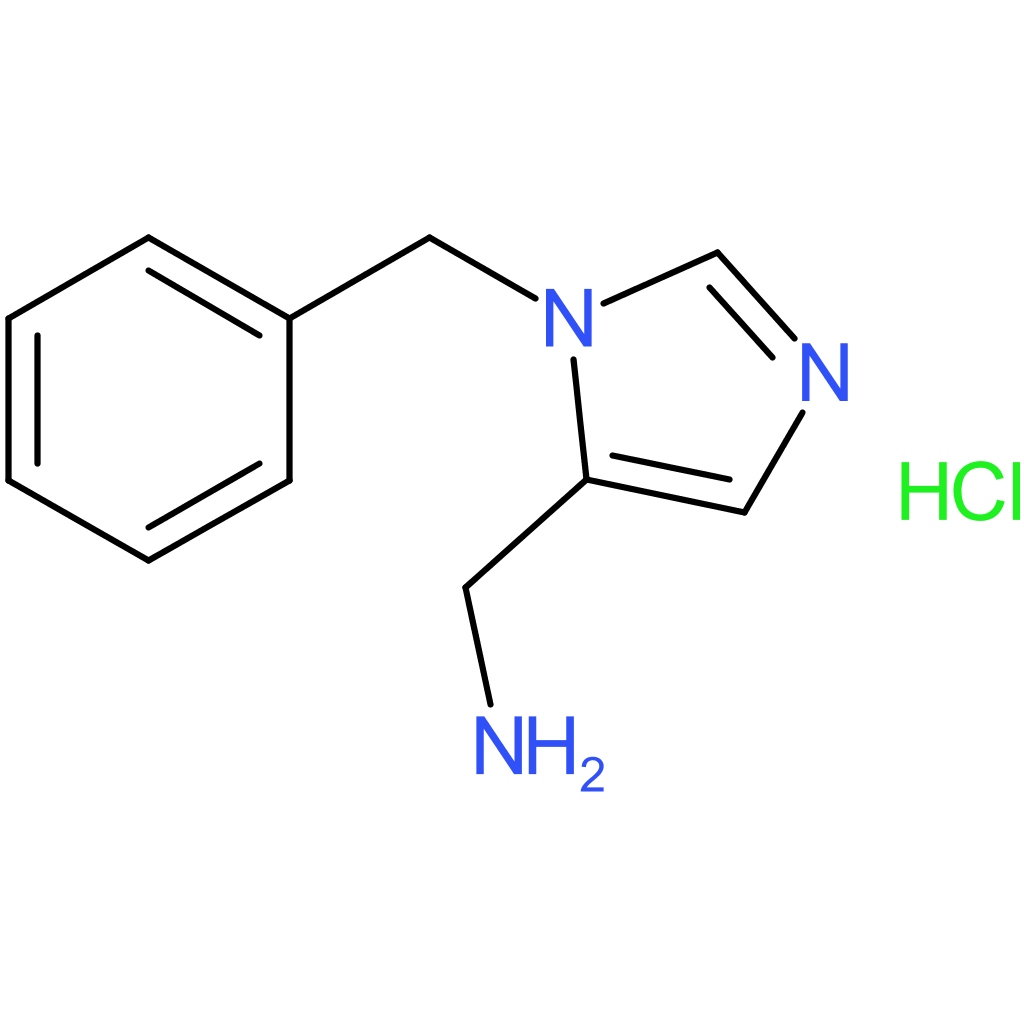 (1-Benzyl-1H-imidazol-5-yl)methanamine hydrochloride