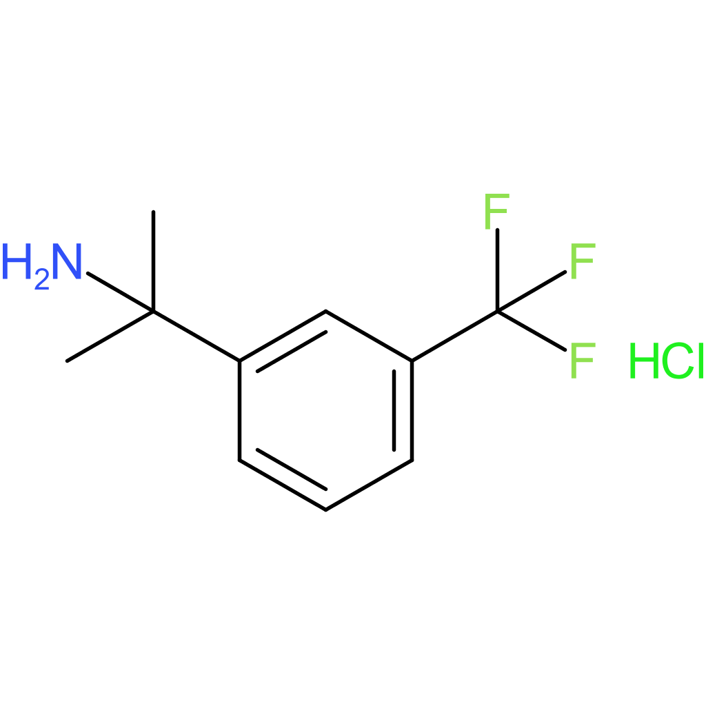 2-(3-(Trifluoromethyl)phenyl)propan-2-amine hydrochloride
