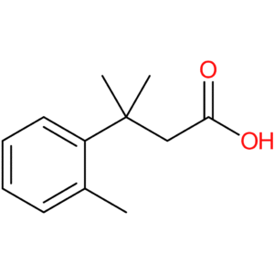 3-Methyl-3-o-tolylbutanoic acid
