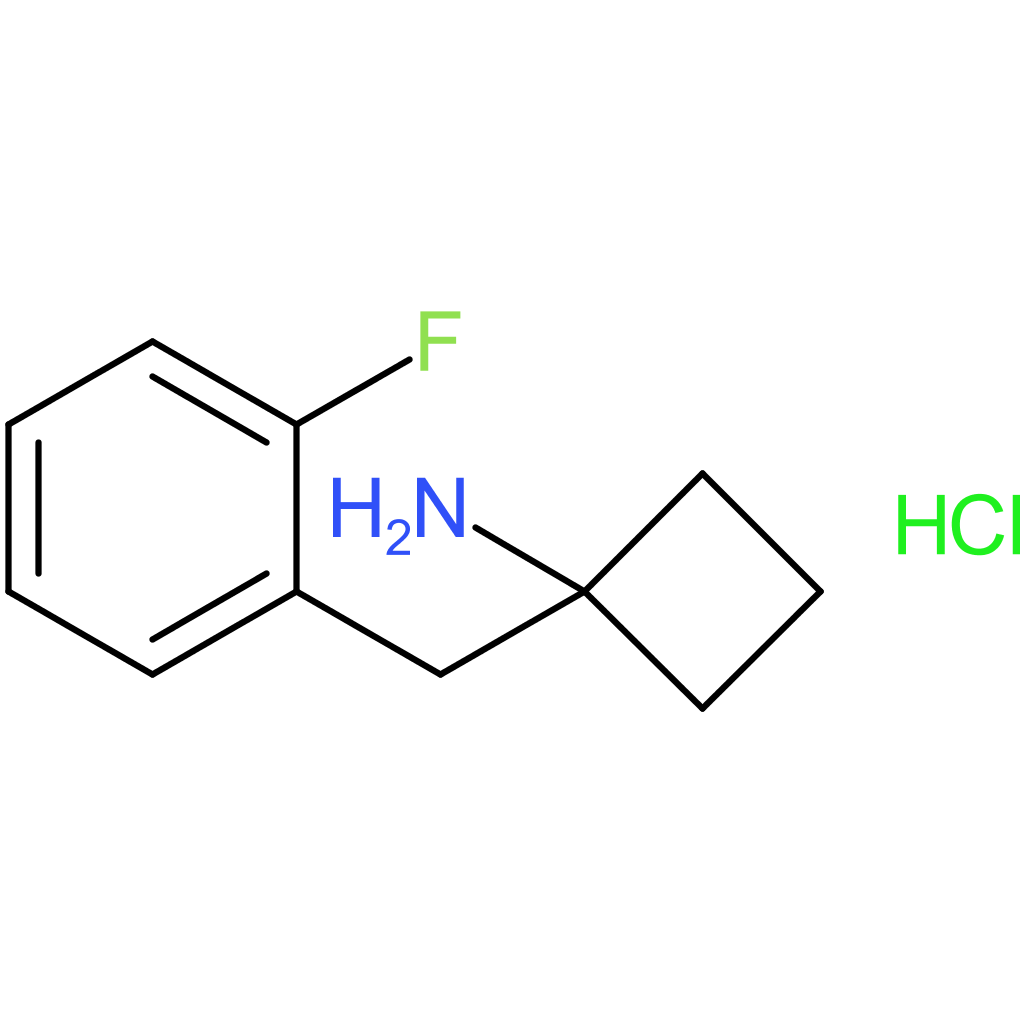 1-(2-Fluorobenzyl)cyclobutanamine hydrochloride