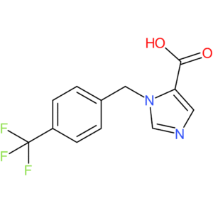 1-(4-(Trifluoromethyl)benzyl)-1H-imidazole-5-carboxylic acid