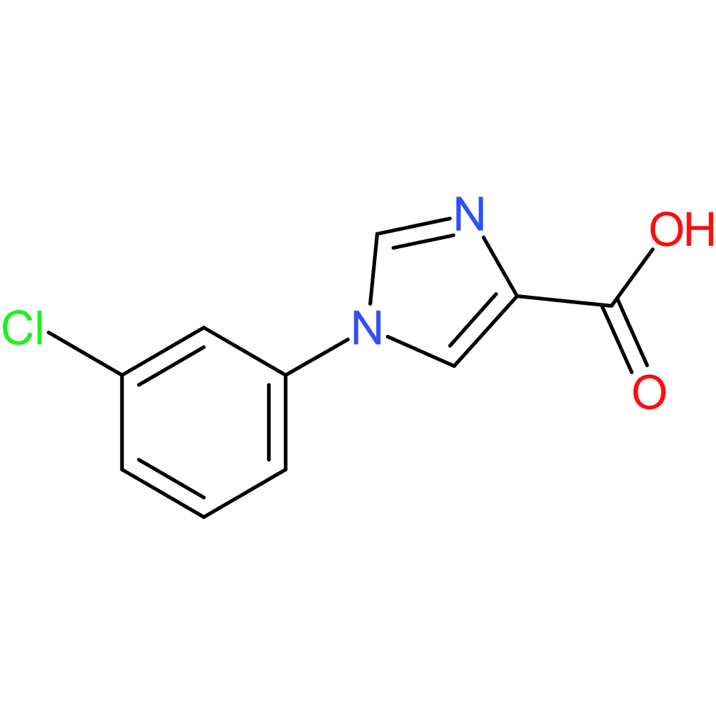 1-(3-Chlorophenyl)-1H-imidazole-4-carboxylic acid