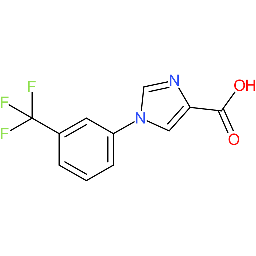 1-[3-(Trifluoromethyl)phenyl]-1H-imidazole-4-carboxylic acid