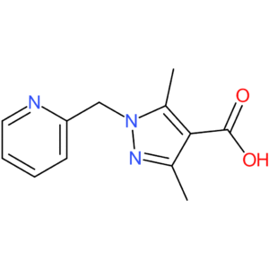 3,5-Dimethyl-1-(pyridin-2-ylmethyl)-1H-pyrazole-4-carboxylic acid