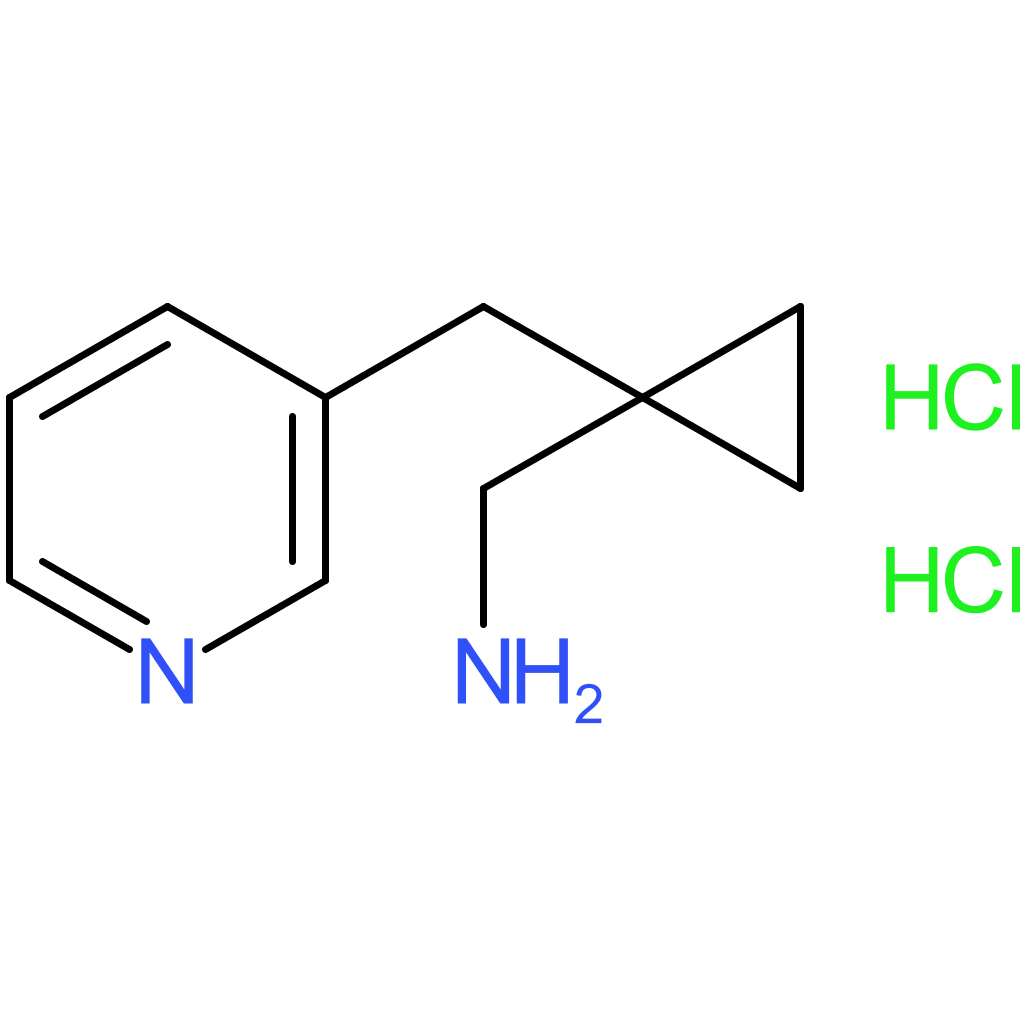 [1-(Pyridin-3-ylmethyl)cyclopropyl]methanamine dihydrochloride