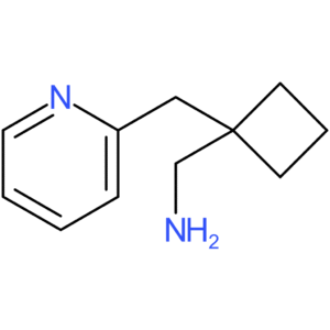 [1-(Pyridin-2-ylmethyl)cyclobutyl]methanamine