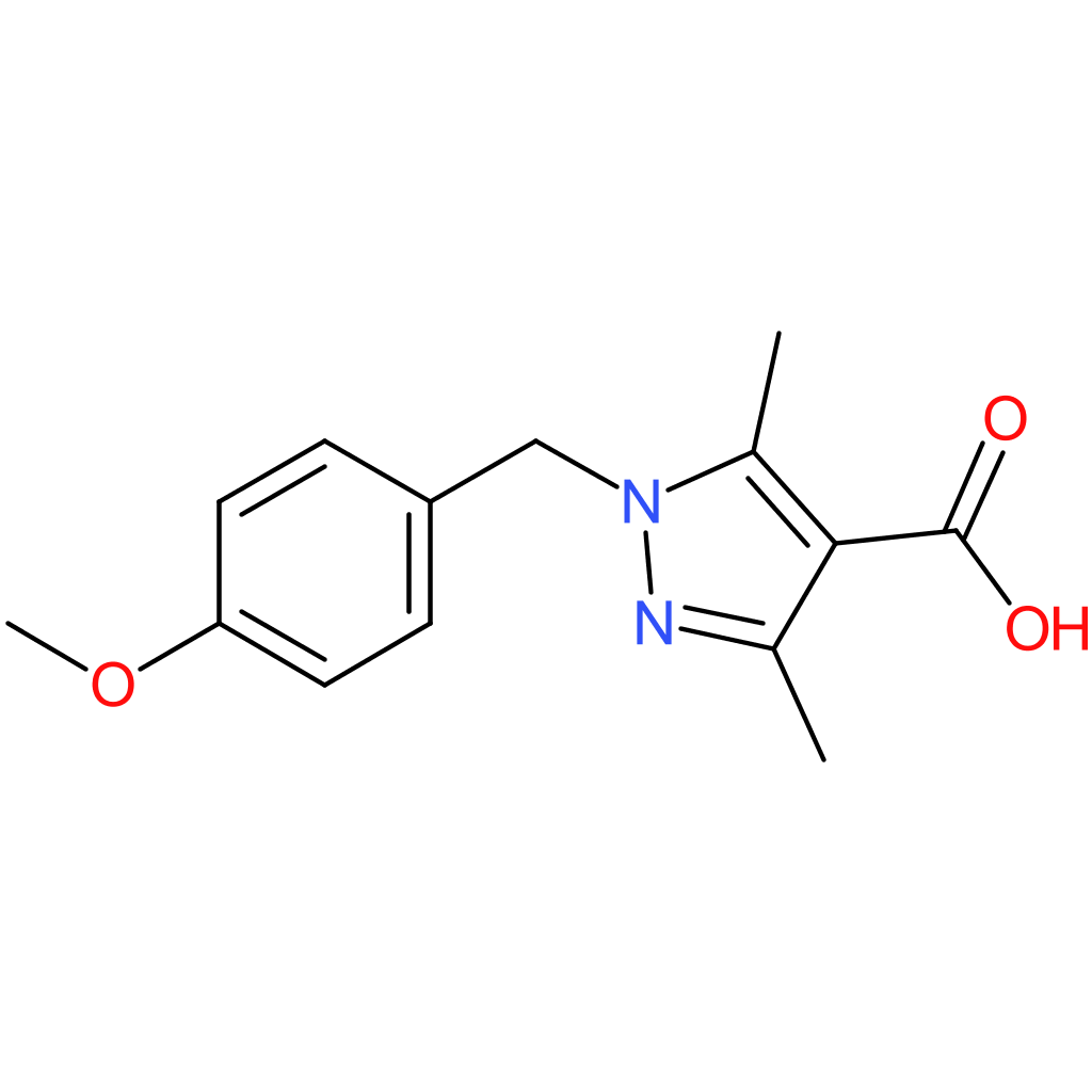 1-(4-Methoxybenzyl)-3,5-dimethyl-1H-pyrazole-4-carboxylic acid