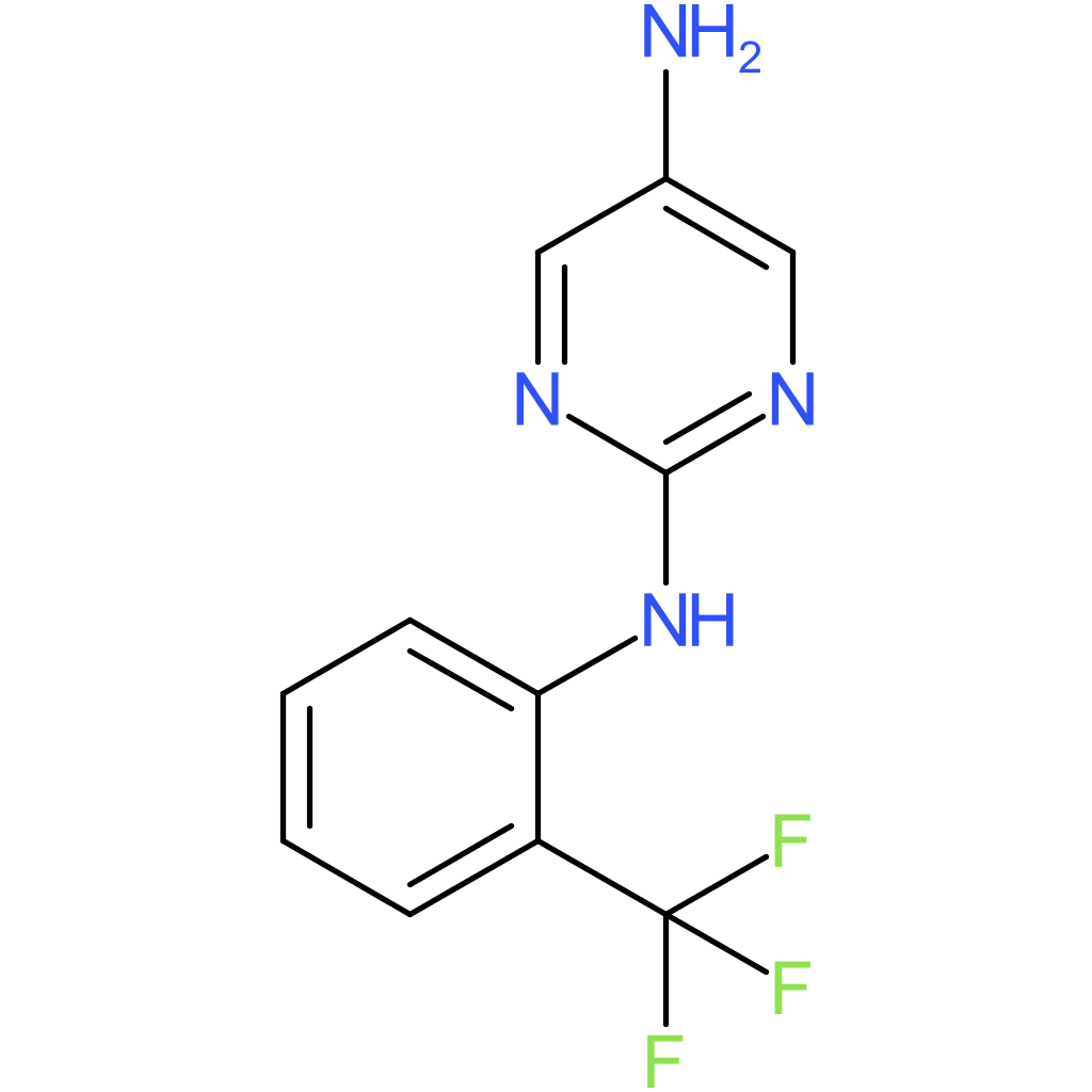 N2-[2-(Trifluoromethyl)phenyl]pyrimidine-2,5-diamine